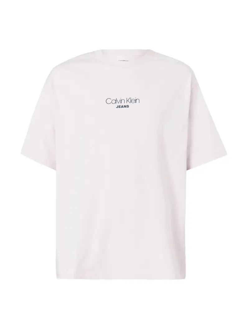 Maglietta blu / rosa pastello