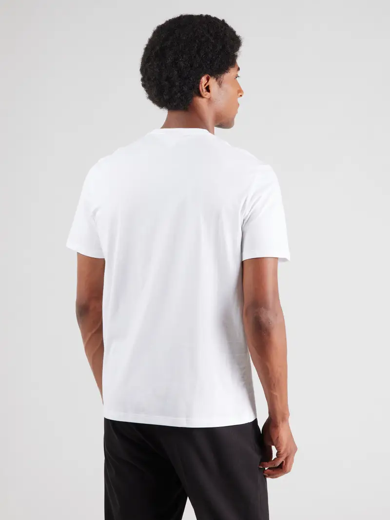 Maglietta blu scuro / bianco miniatura 3