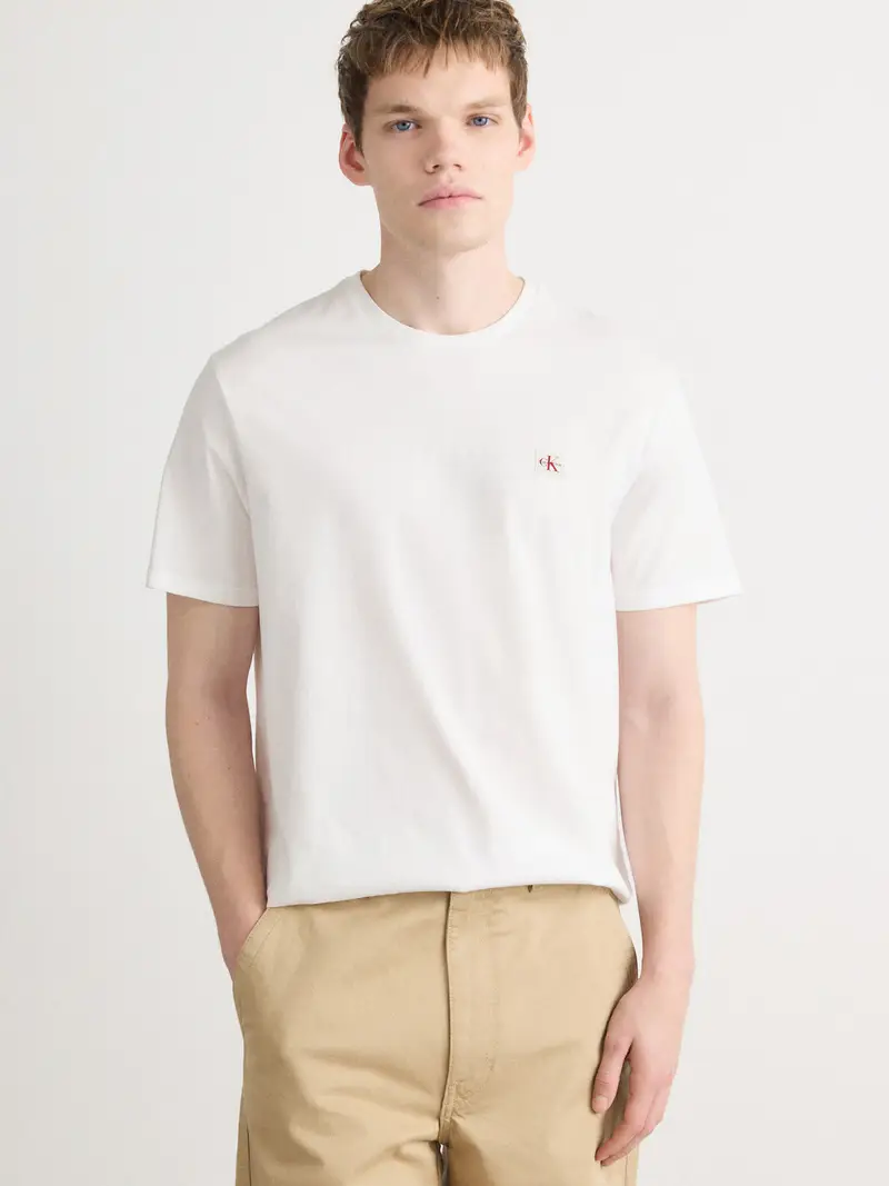 Maglietta blu scuro / bianco miniatura 2