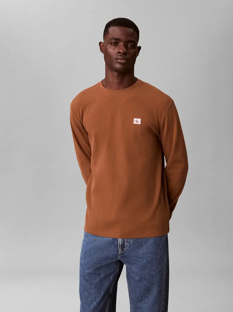 Maglietta castano miniatura 2