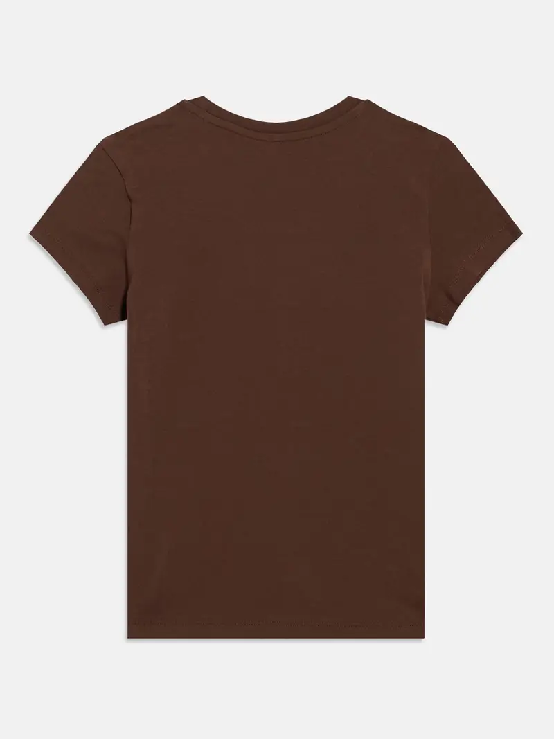 Maglietta cioccolato / rosa / offwhite miniatura 2