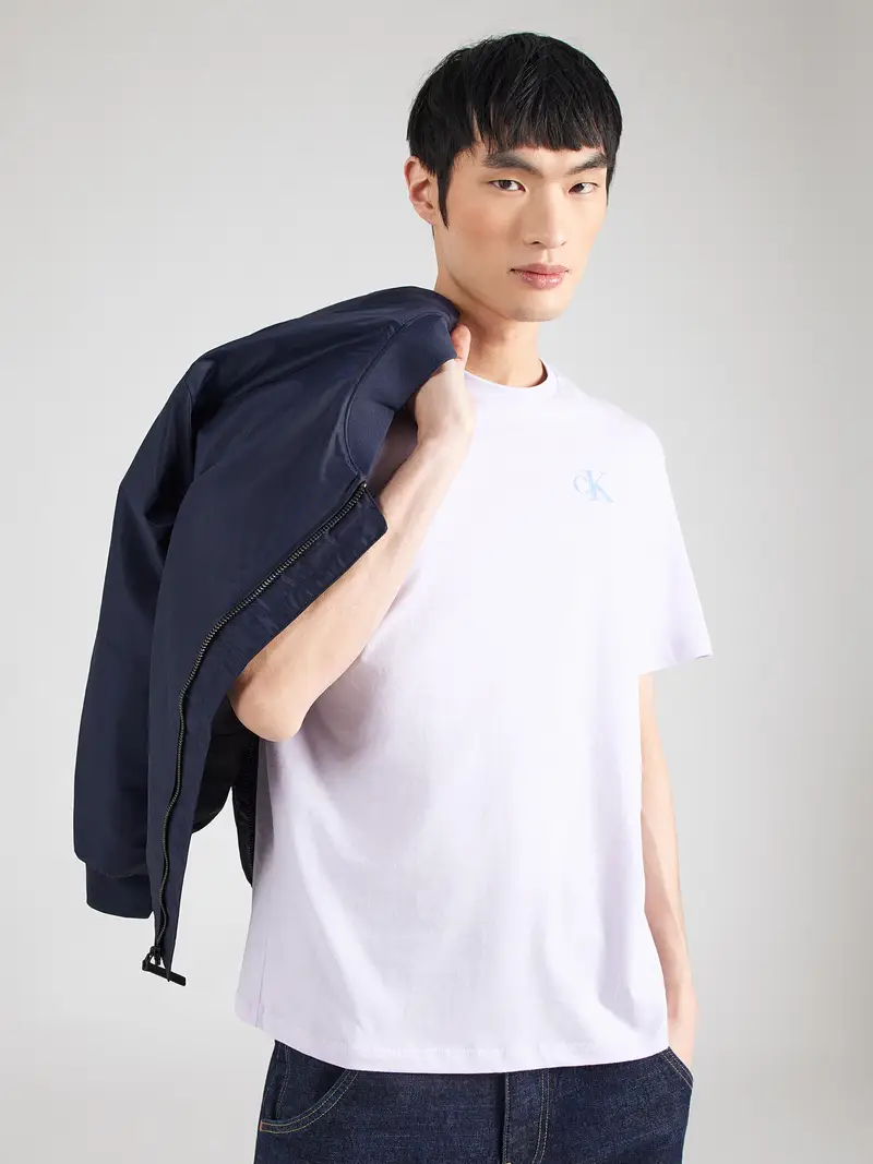 Maglietta CLASSIC azzurro / lilla pastello / bianco miniatura 2