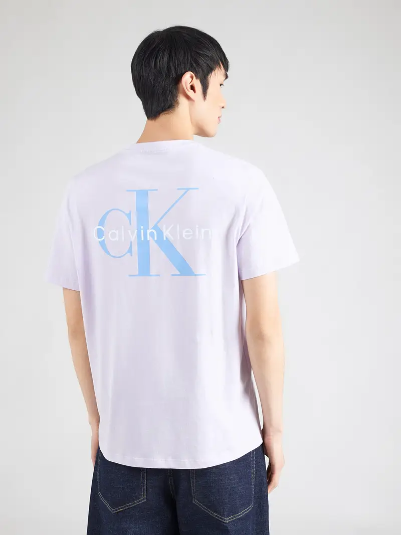 Maglietta CLASSIC azzurro / lilla pastello / bianco miniatura 3