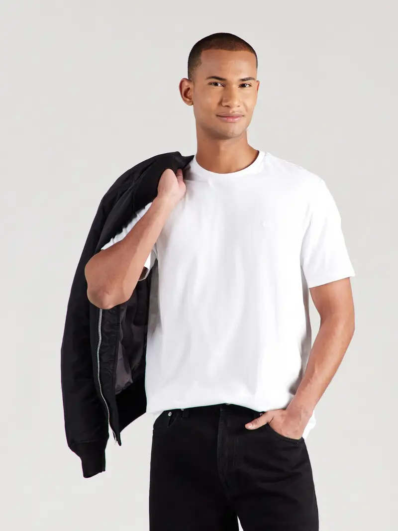 Maglietta 'CLASSIC' bianco miniatura 3