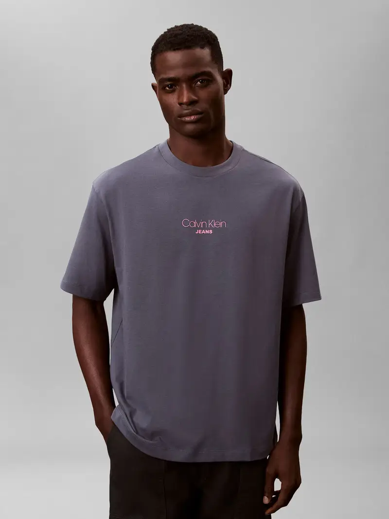 Maglietta grafite / rosa miniatura 2