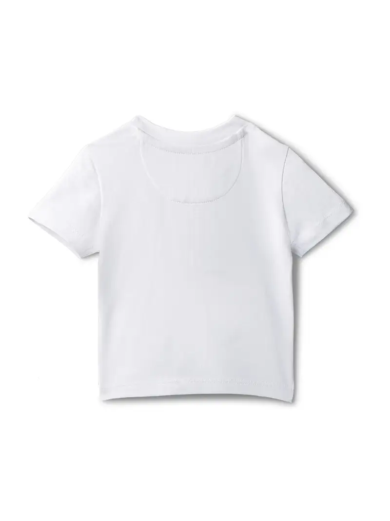 Maglietta grigio / bianco miniatura 2