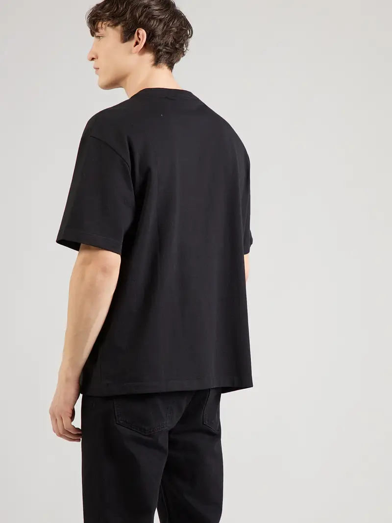 Maglietta grigio / nero miniatura 3