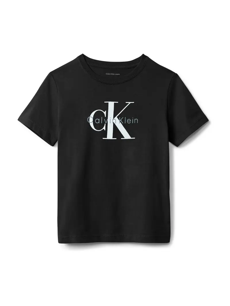 Maglietta grigio / nero / bianco