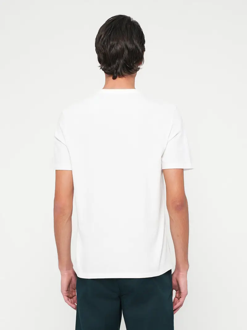 Maglietta grigio / nero / bianco miniatura 3