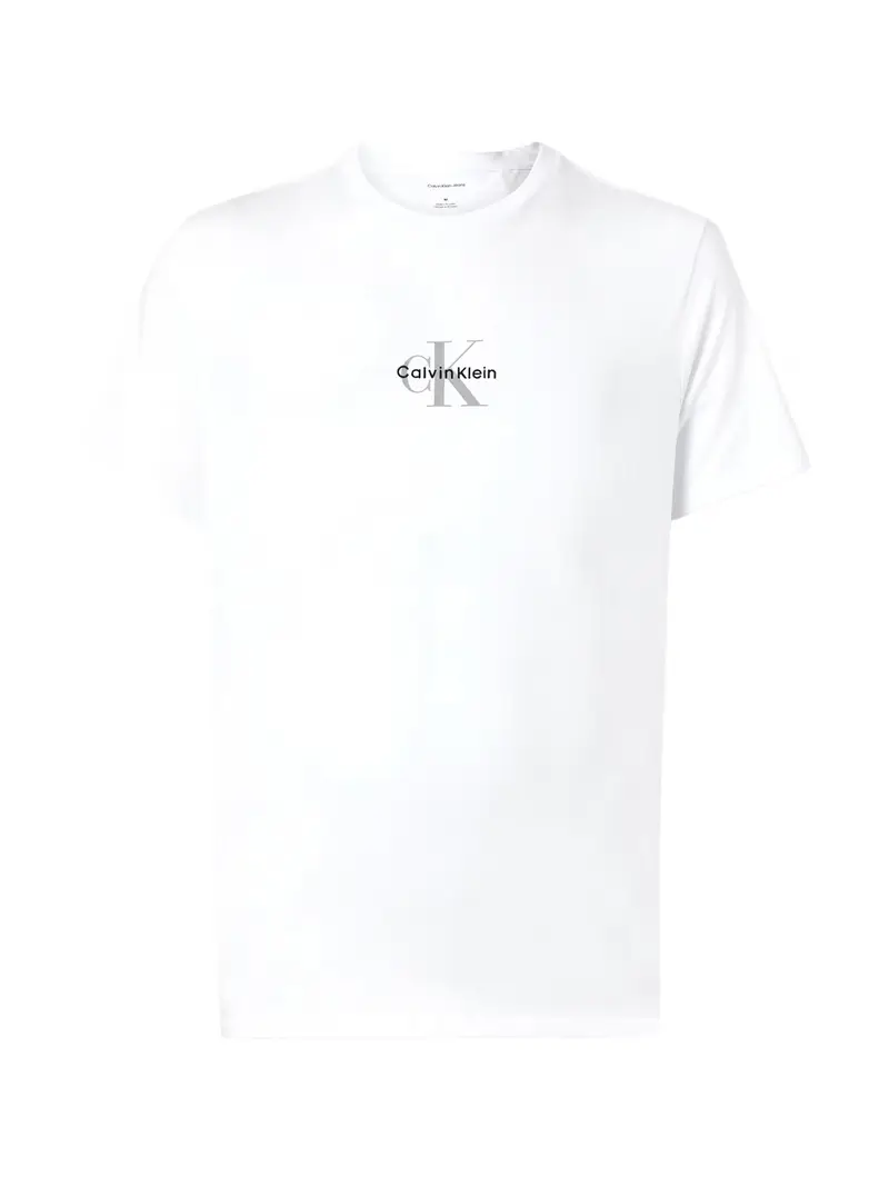 Maglietta grigio / nero / bianco