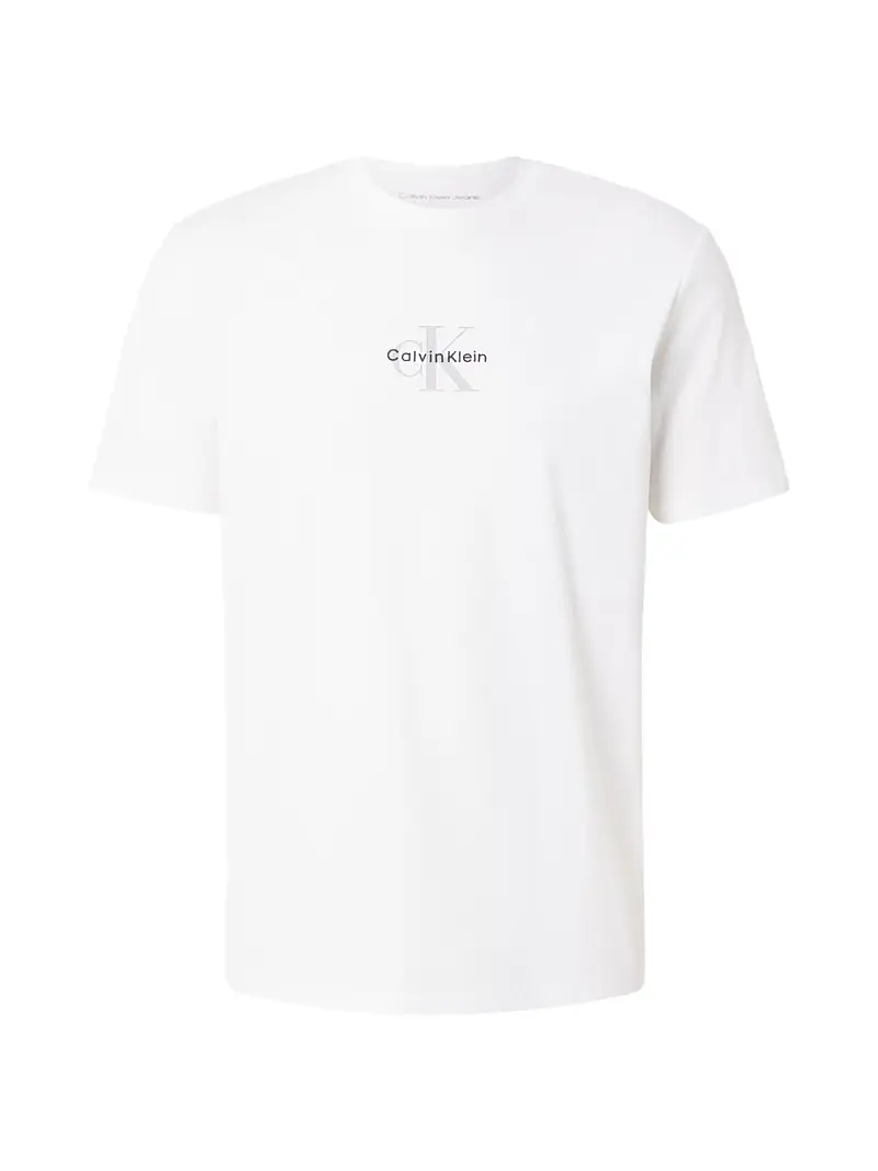 Maglietta grigio / nero / bianco