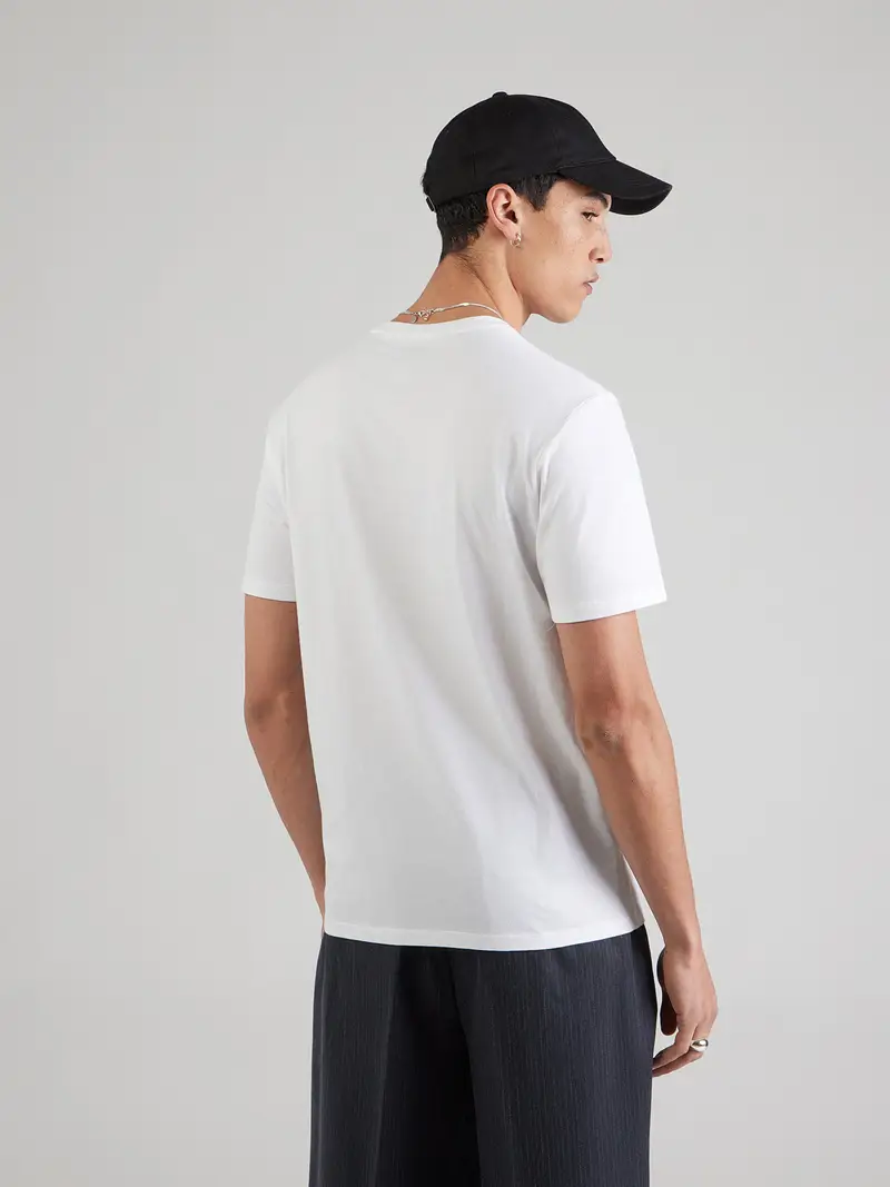 Maglietta grigio / nero / bianco miniatura 3