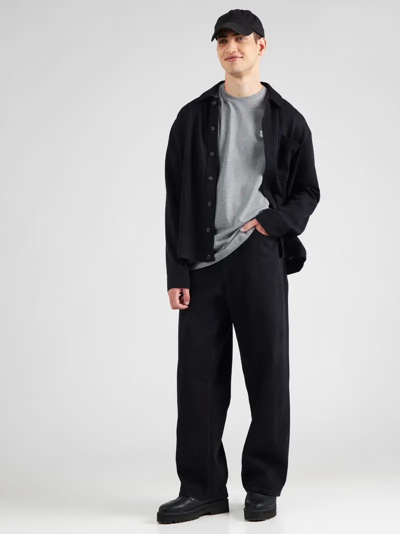 Maglietta grigio sfumato miniatura 3