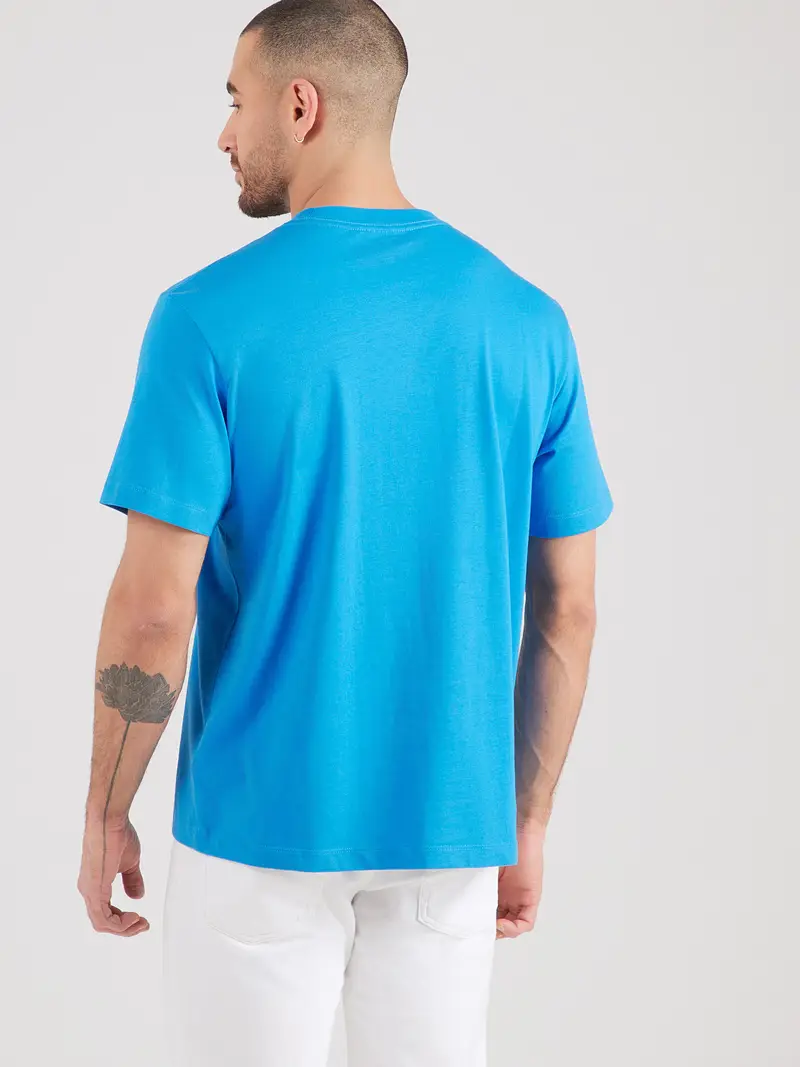 Maglietta Hero blu / blu cielo / bianco miniatura 3