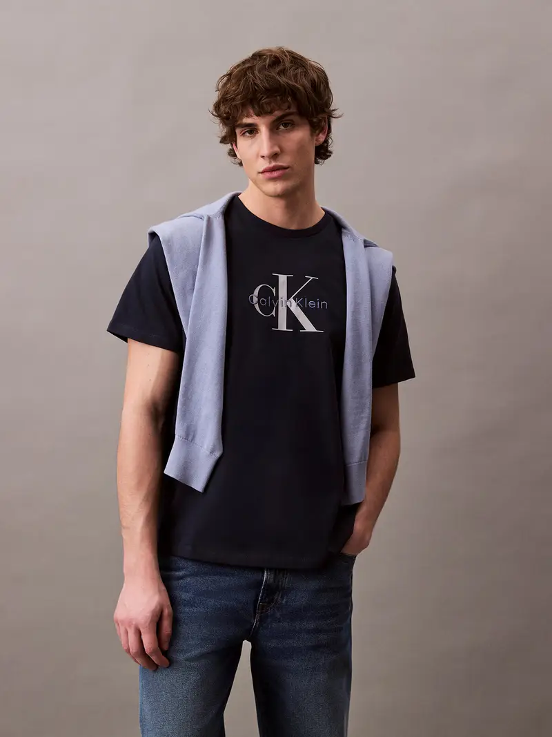 Maglietta 'Hero' blu notte miniatura 2