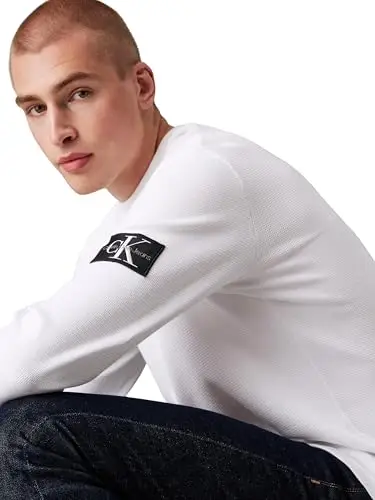 Calvin Klein Jeans Uomo Bianco 3228752 miniatura 3