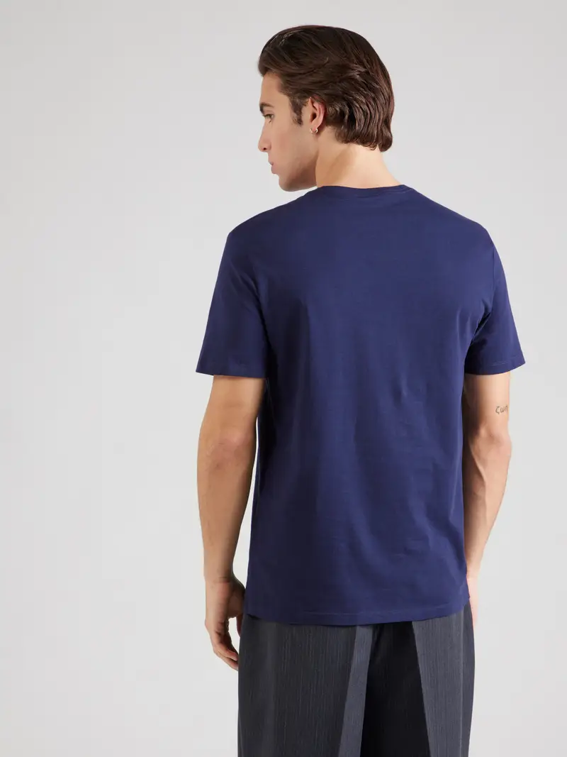 Maglietta marino / bianco miniatura 3