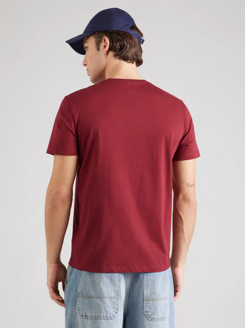 Maglietta marino / blu chiaro / rosso miniatura 3