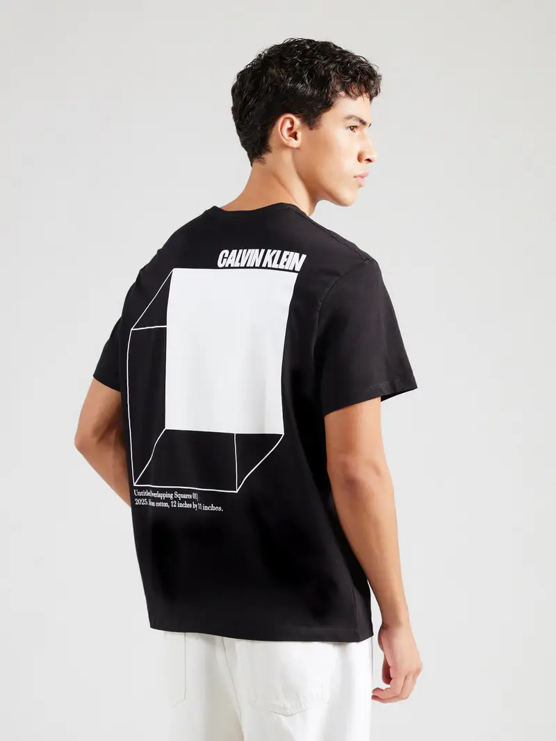 Maglietta nero / bianco miniatura 2