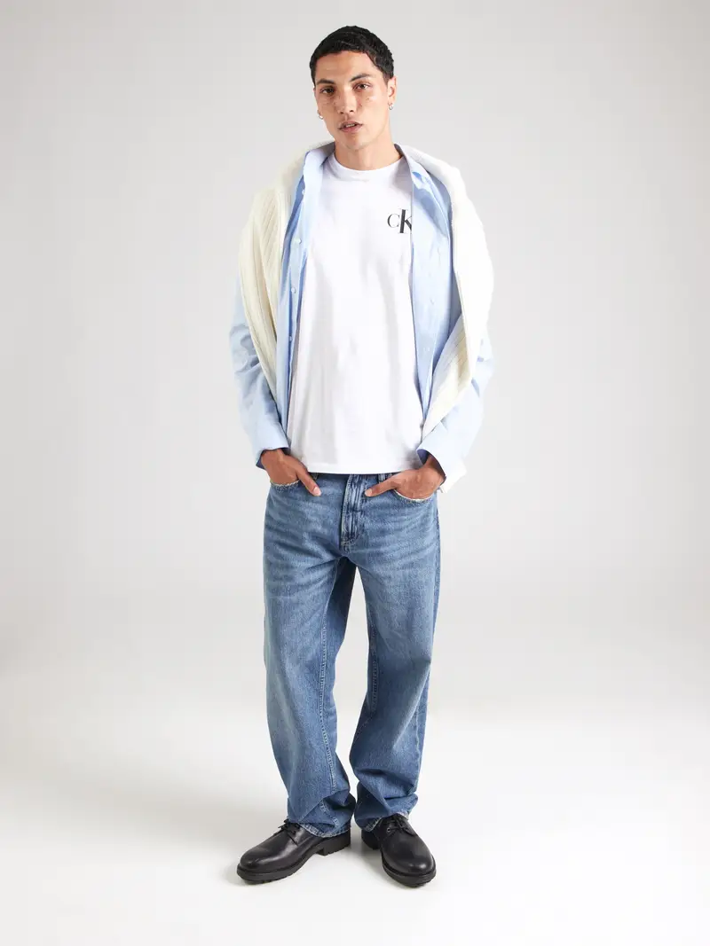 Calvin Klein Jeans Jeans Nero 2080904 miniatura 3