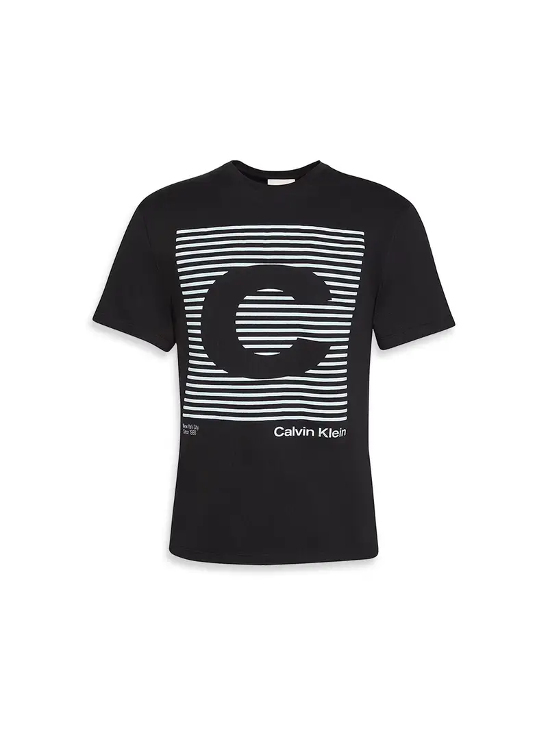 Maglietta nero / bianco