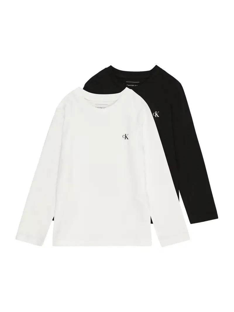 Maglietta nero / bianco