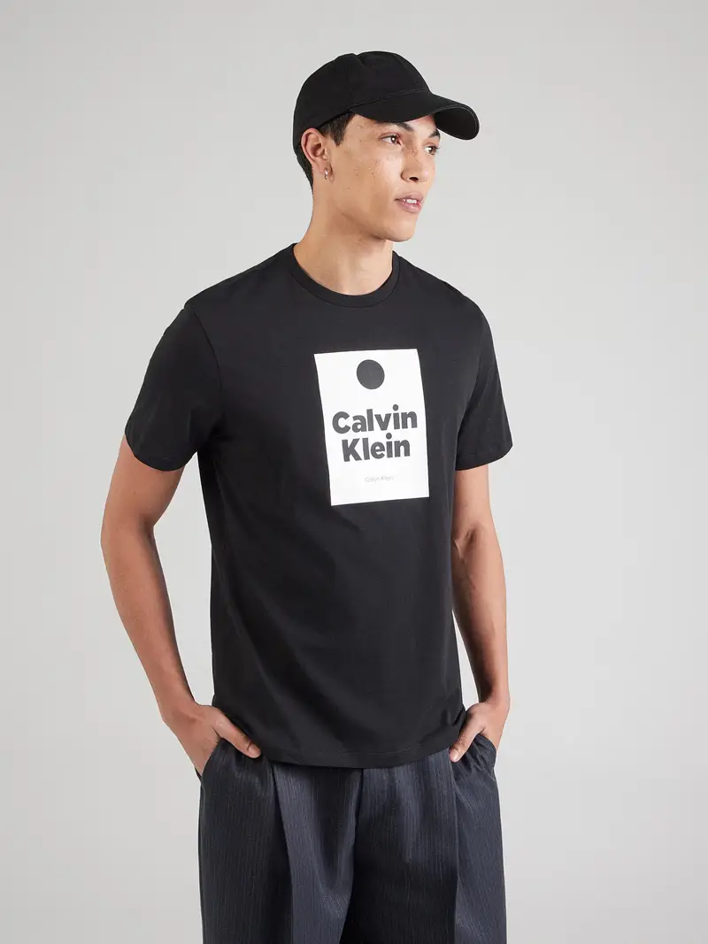 Maglietta nero / bianco miniatura 2