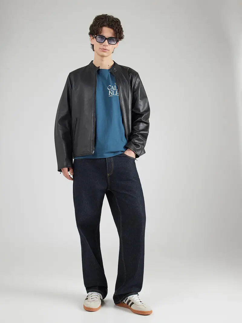 Maglietta oro / petrolio miniatura 2