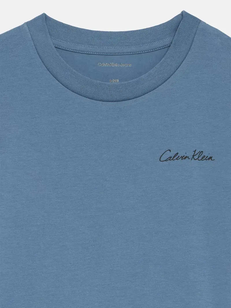 Maglietta 'POLAROID' zappiro / blu chiaro / nero / bianco miniatura 3