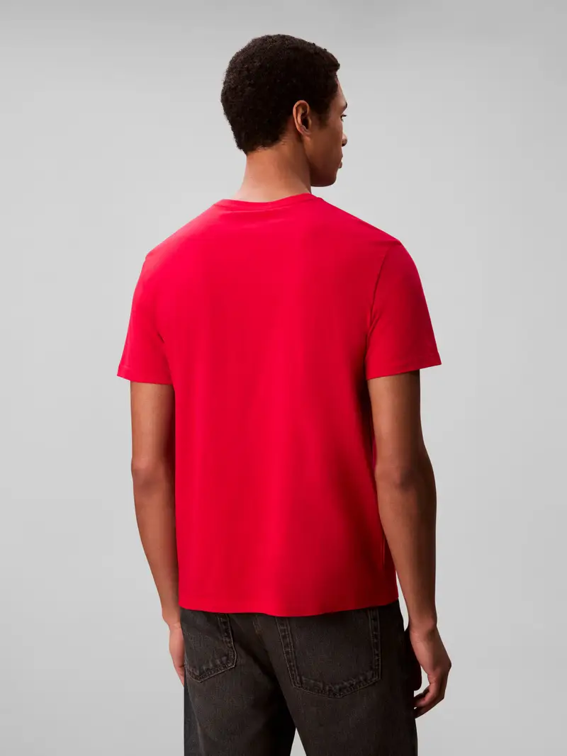 Maglietta rosso / bianco miniatura 3