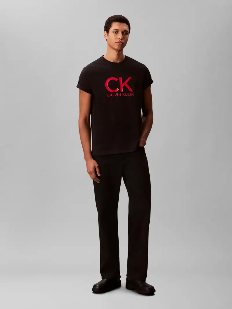 Calvin Klein Jeans Jeans Nero 1976058 miniatura 3