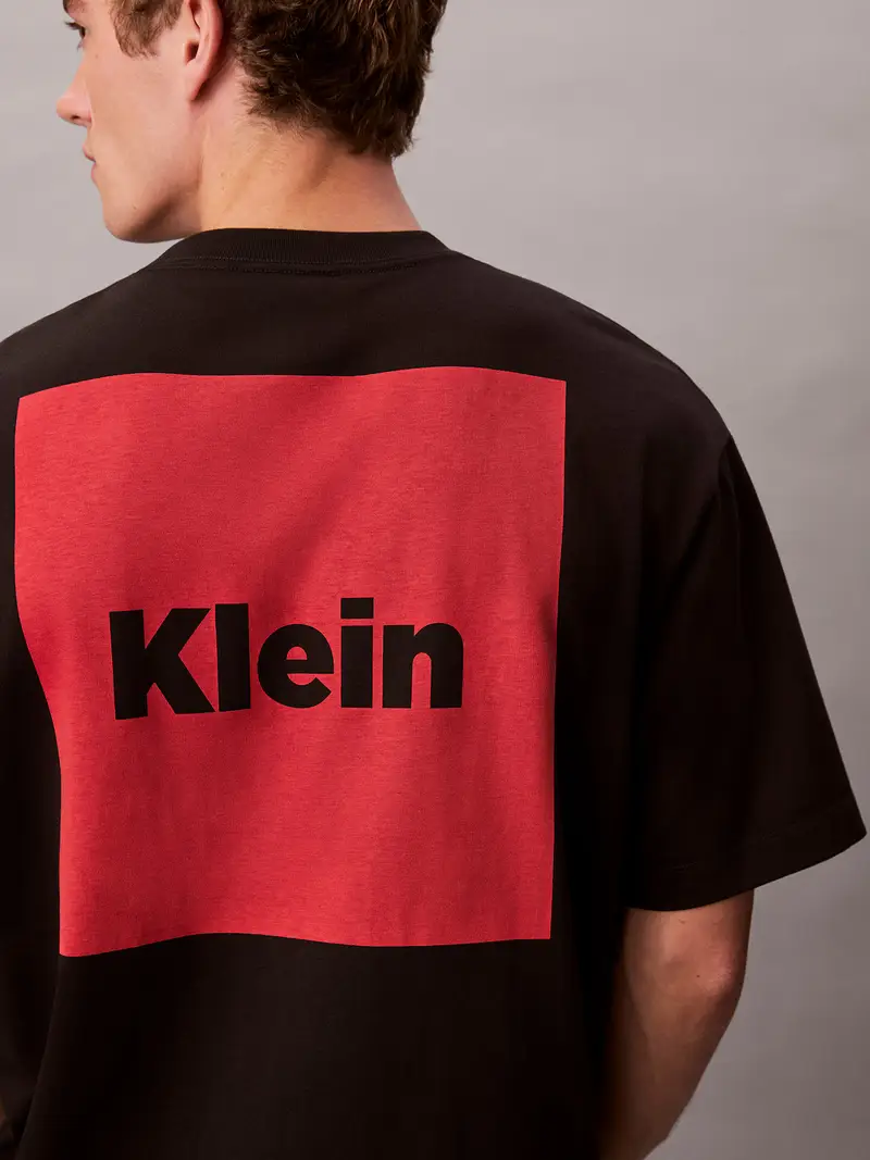 Maglietta rosso / nero miniatura 3