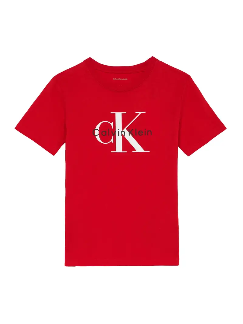 Maglietta rosso / nero / bianco