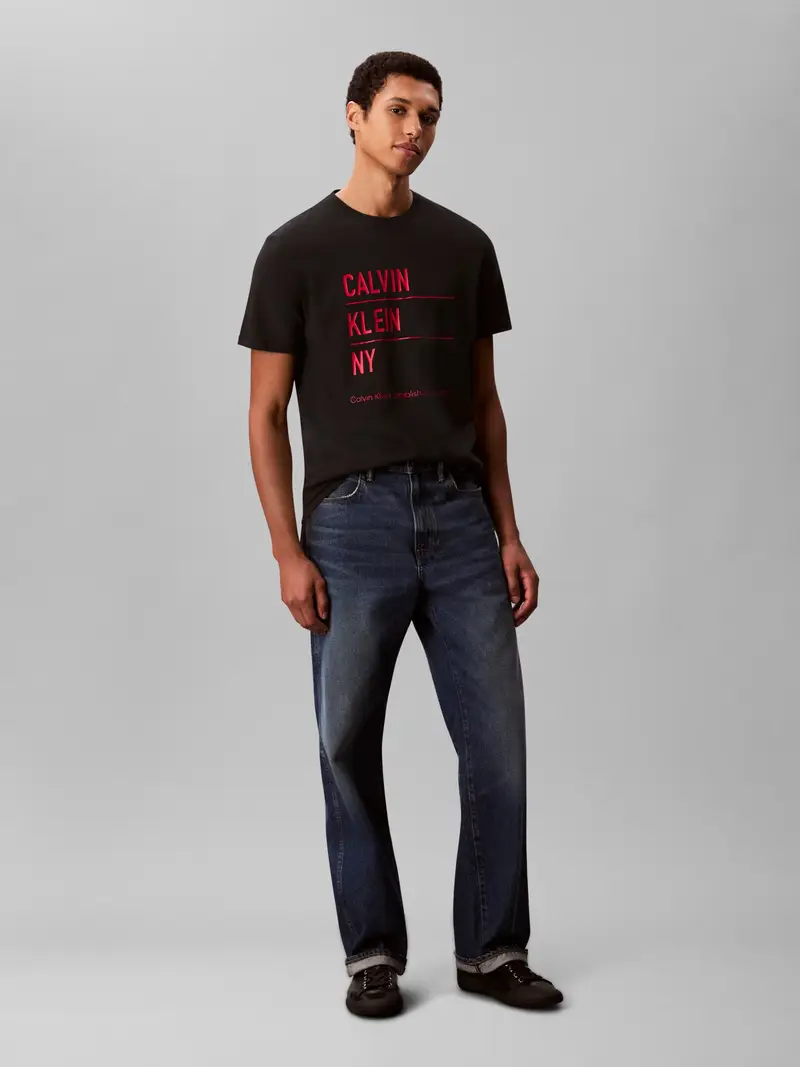 Calvin Klein Jeans Jeans Rosso 2044600 miniatura 3