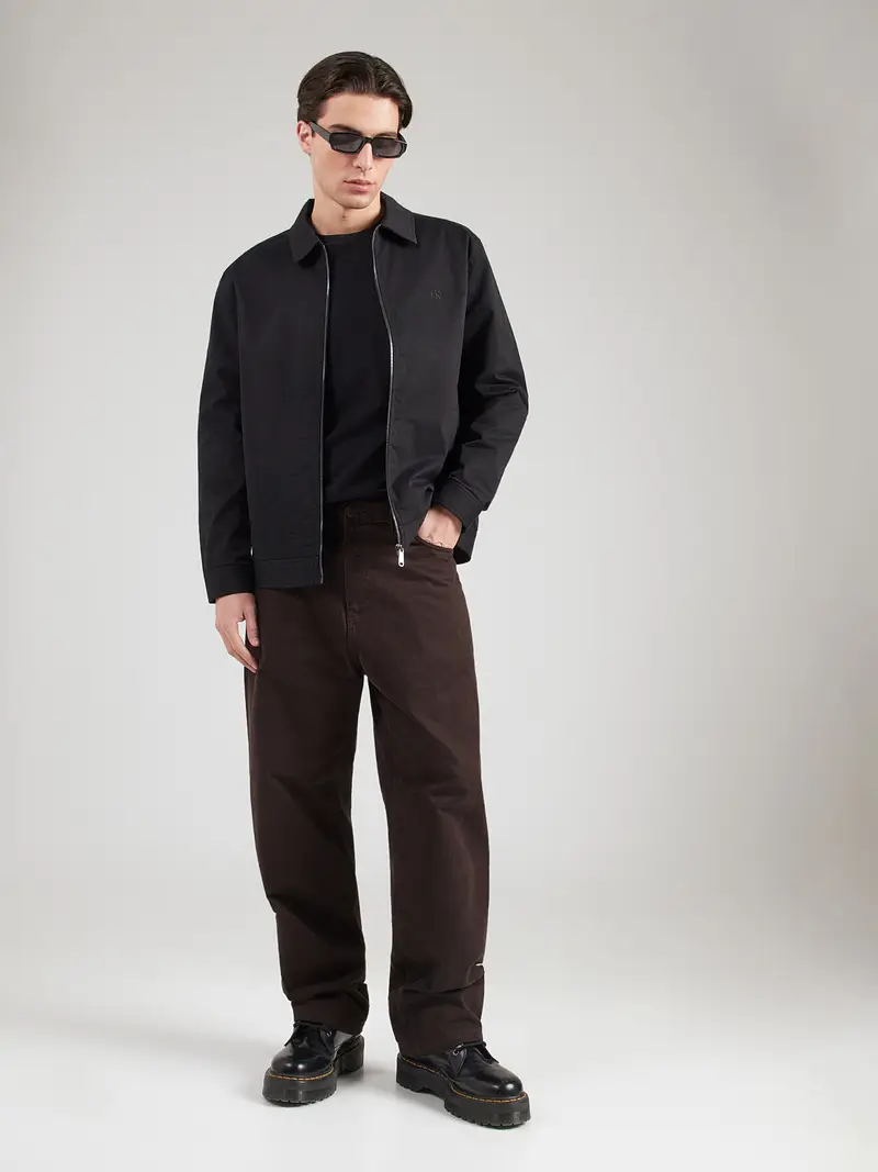 Maglietta talpa / nero / bianco lana miniatura 3