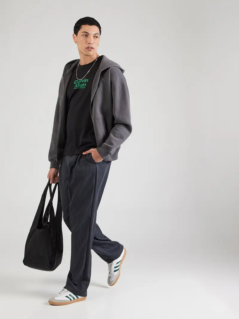 Maglietta verde / nero miniatura 3