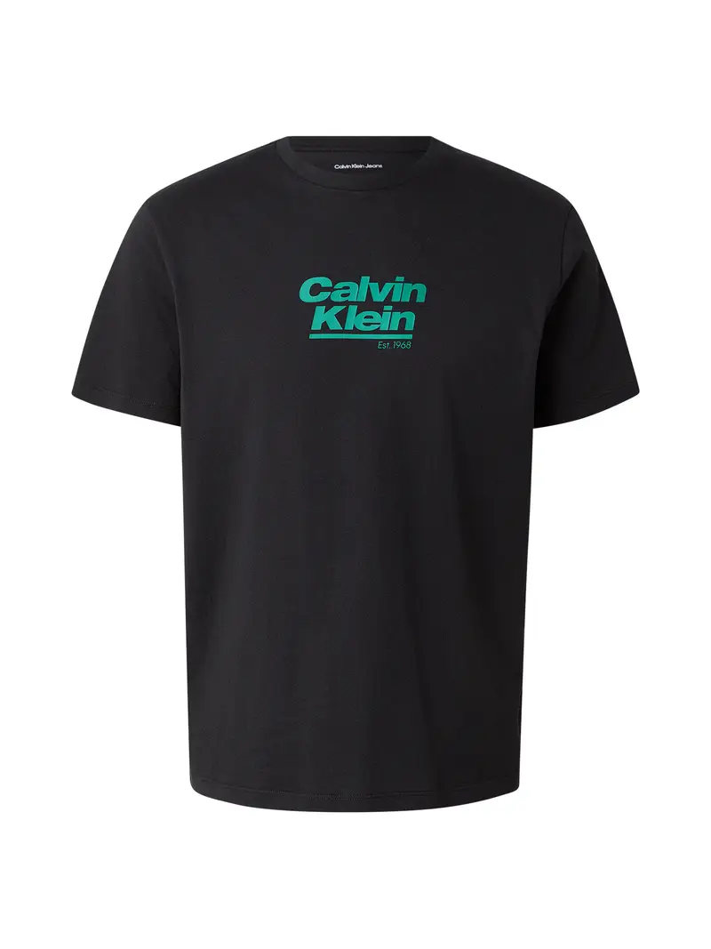 Maglietta verde / nero