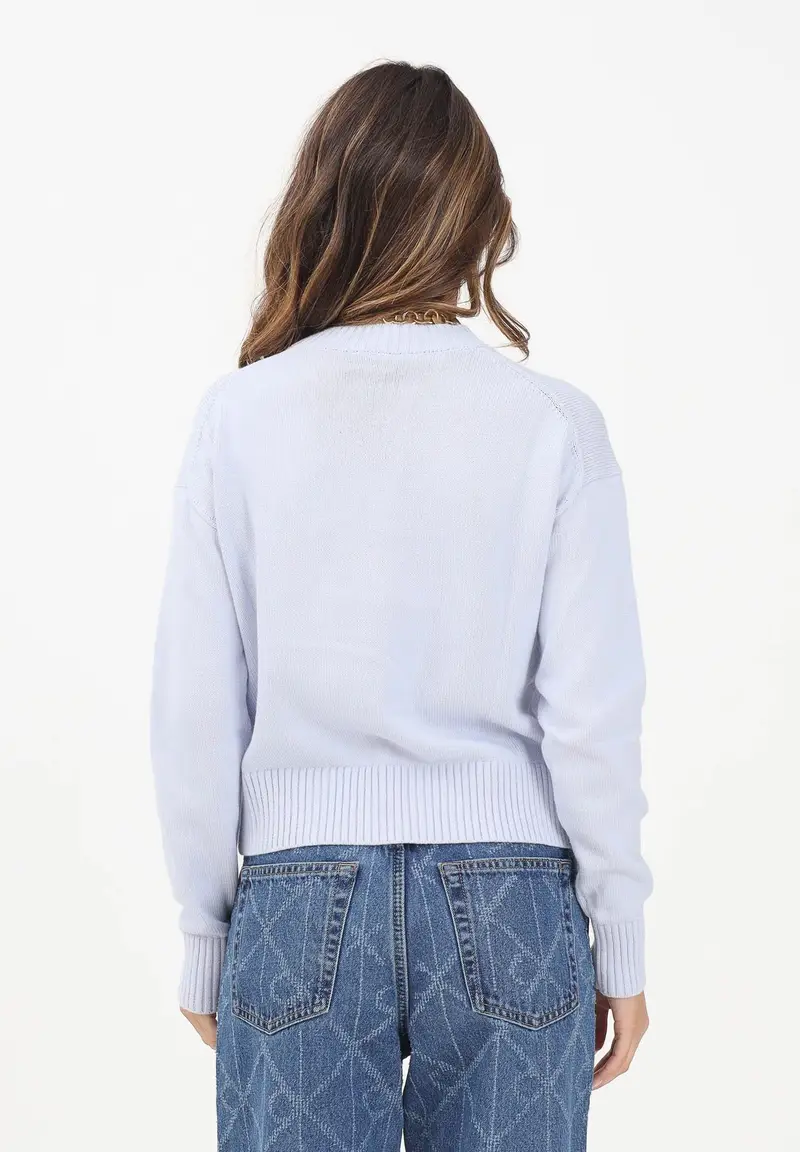 Maglioncino girocollo polvere da donna miniatura 3