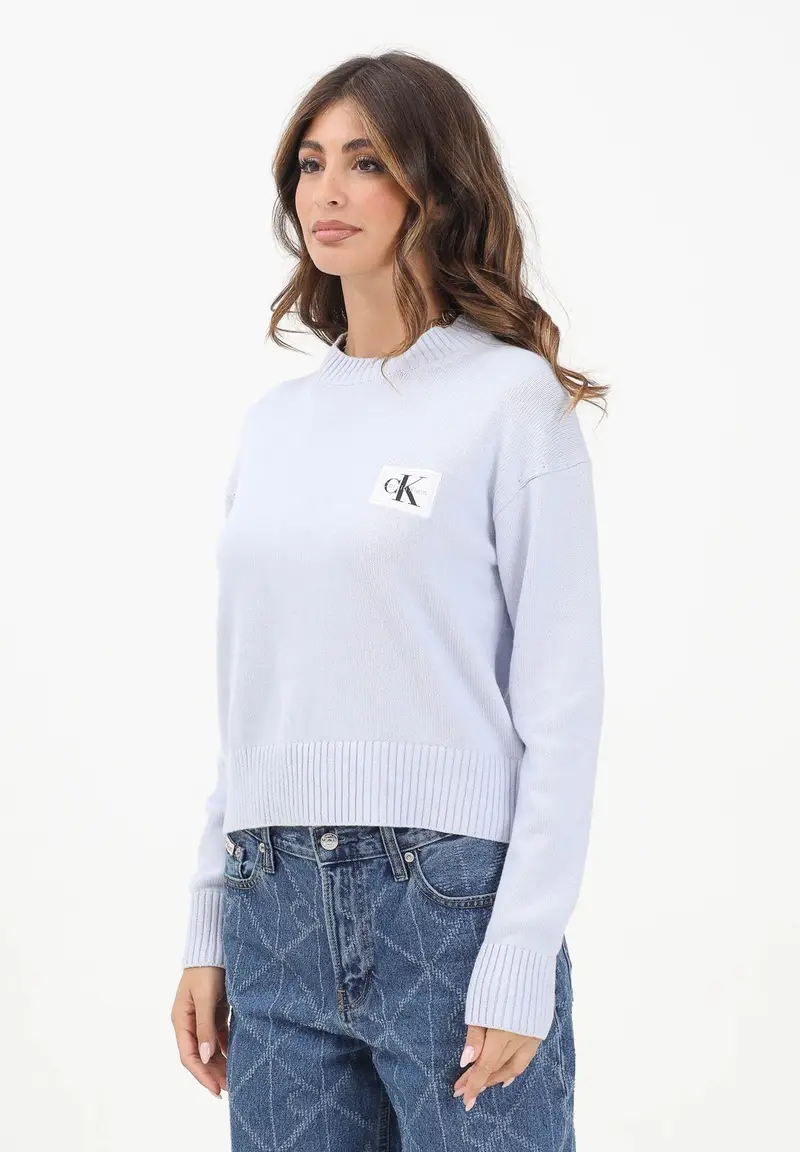 Maglioncino girocollo polvere da donna