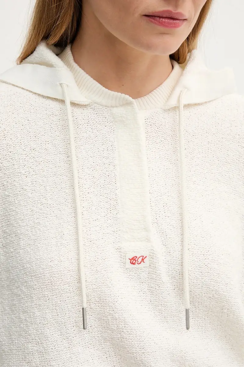 maglione donna colore beige LV047C915G miniatura 5