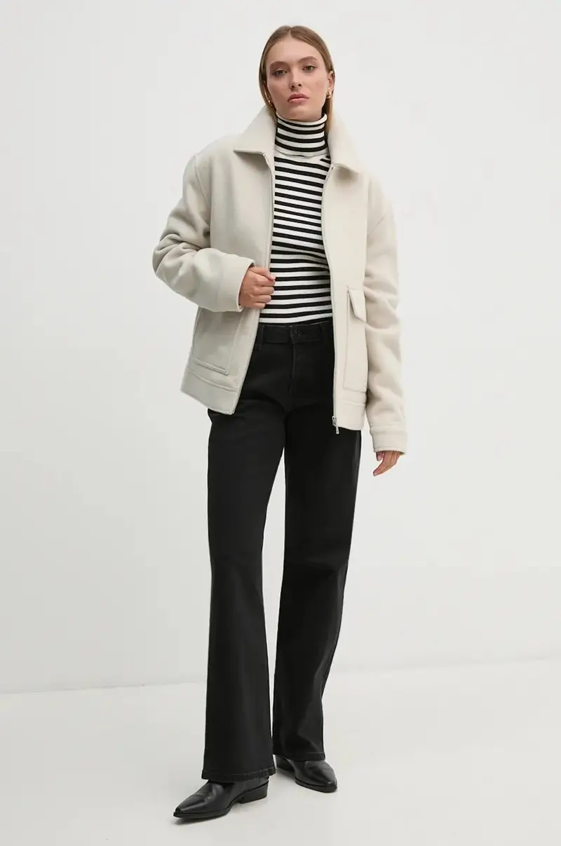 maglione donna colore bianco J20J224225 Nero miniatura 2