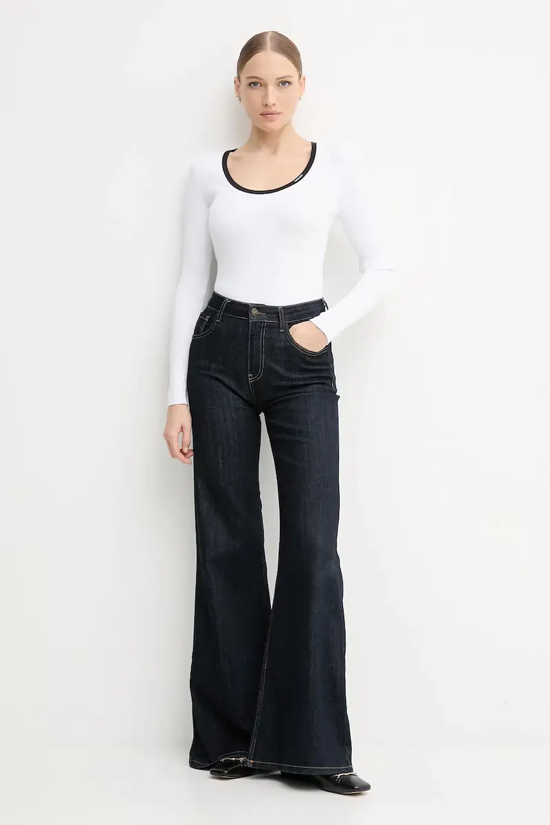 maglione donna colore bianco LV044D360G miniatura 2