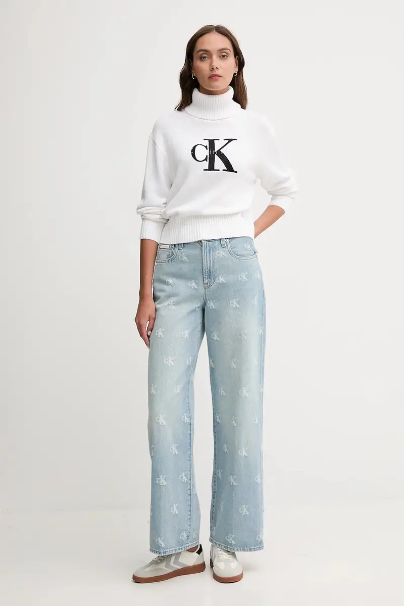 maglione donna colore bianco LV047D354G miniatura 2