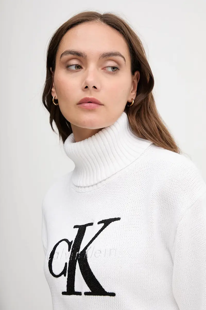 maglione donna colore bianco LV047D354G miniatura 4