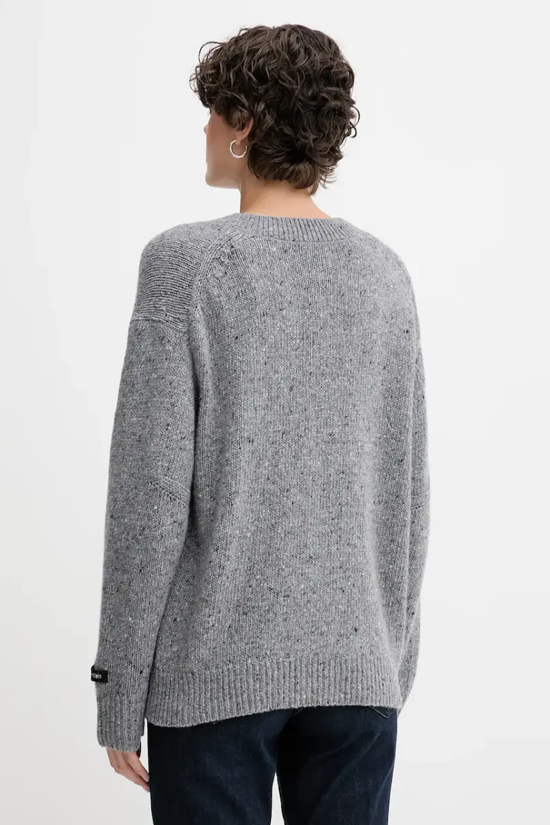 maglione donna colore grigio LV044D328G miniatura 3