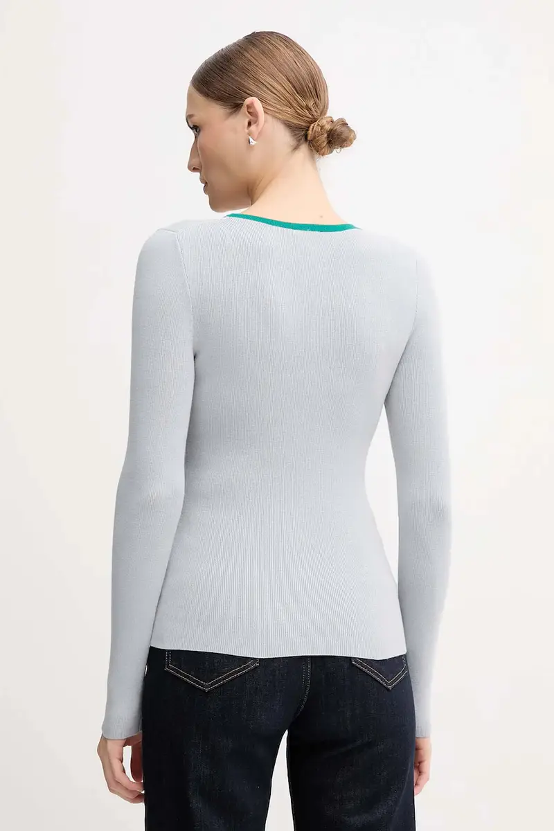 maglione donna colore grigio LV044D360G miniatura 3