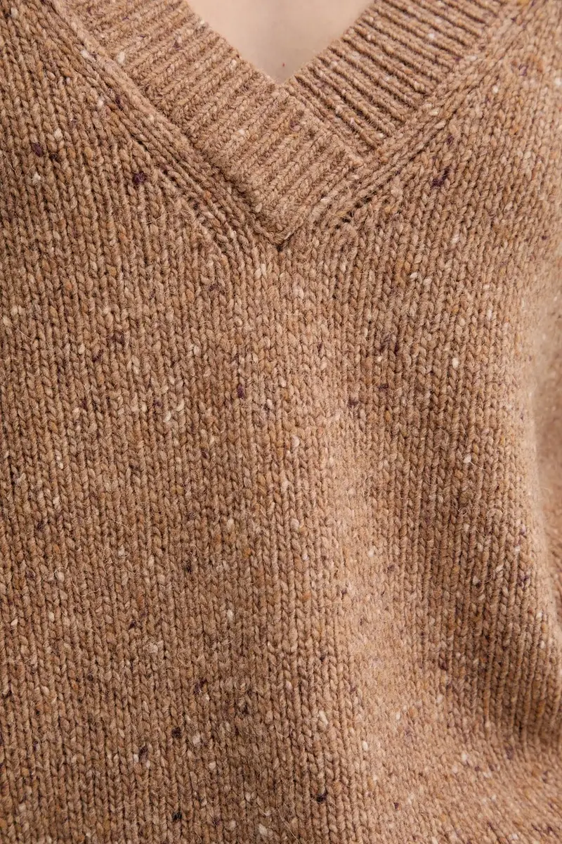 maglione donna colore marrone LV044D328G miniatura 5