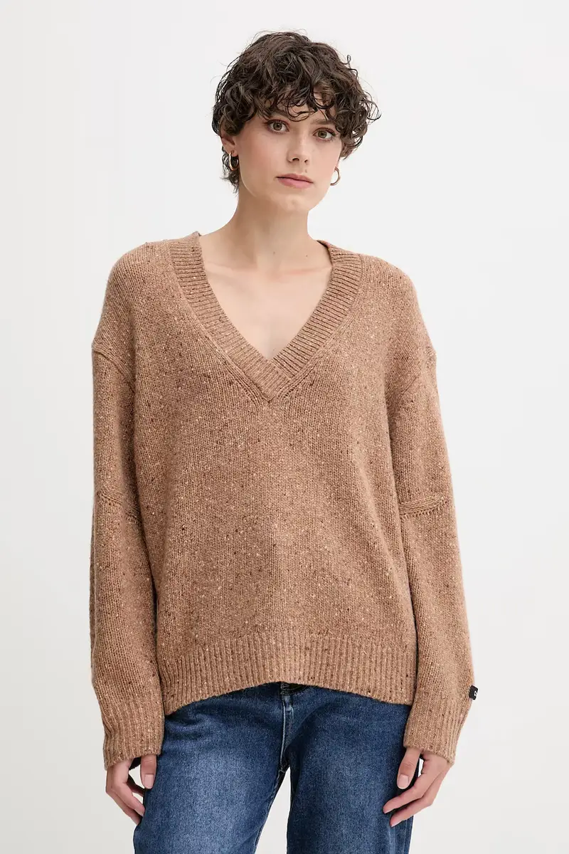 maglione donna colore marrone LV044D328G