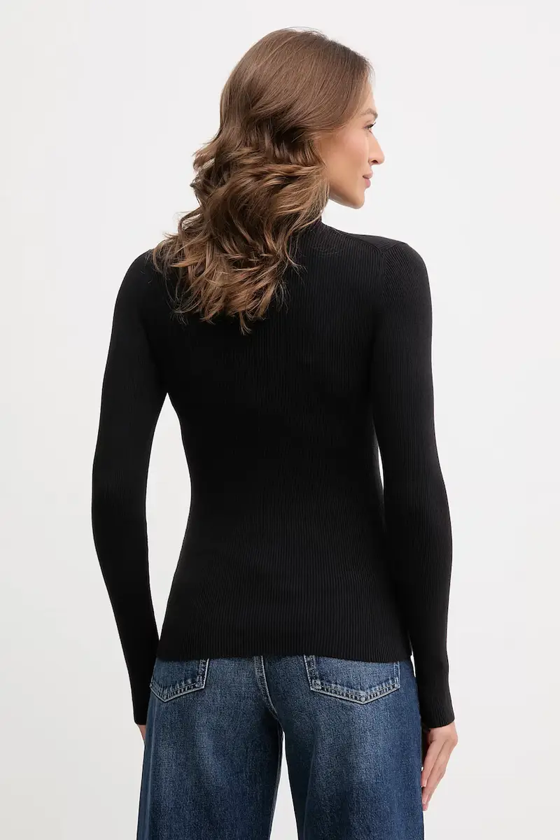 maglione donna colore nero LV047D350G miniatura 3