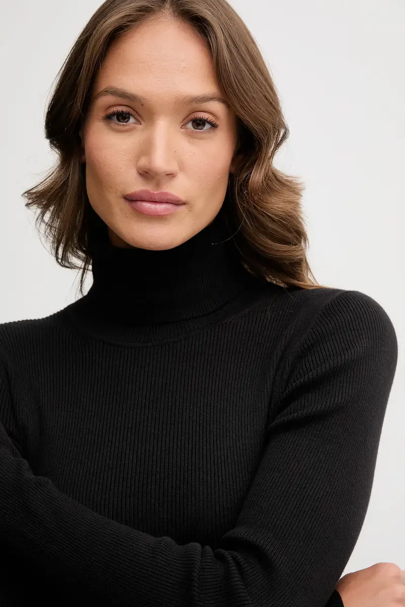 maglione donna colore nero LV047D350G miniatura 4